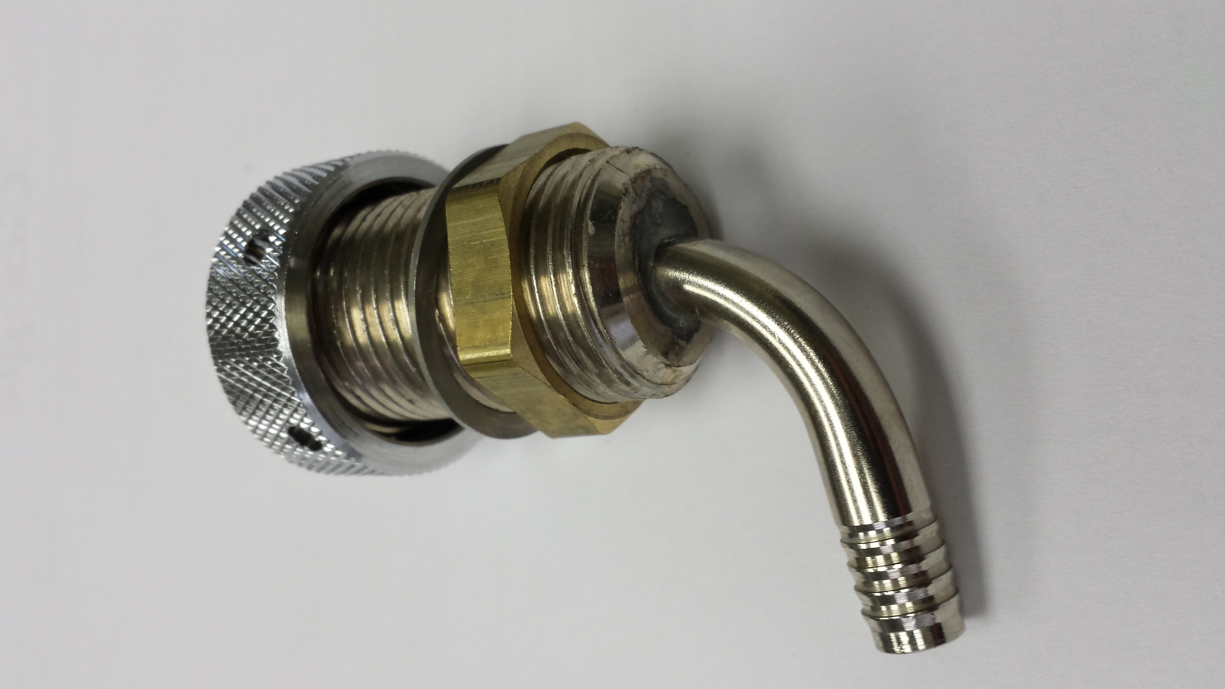 Beer Tower Shank with Bent Tailpiece Maurer Sales