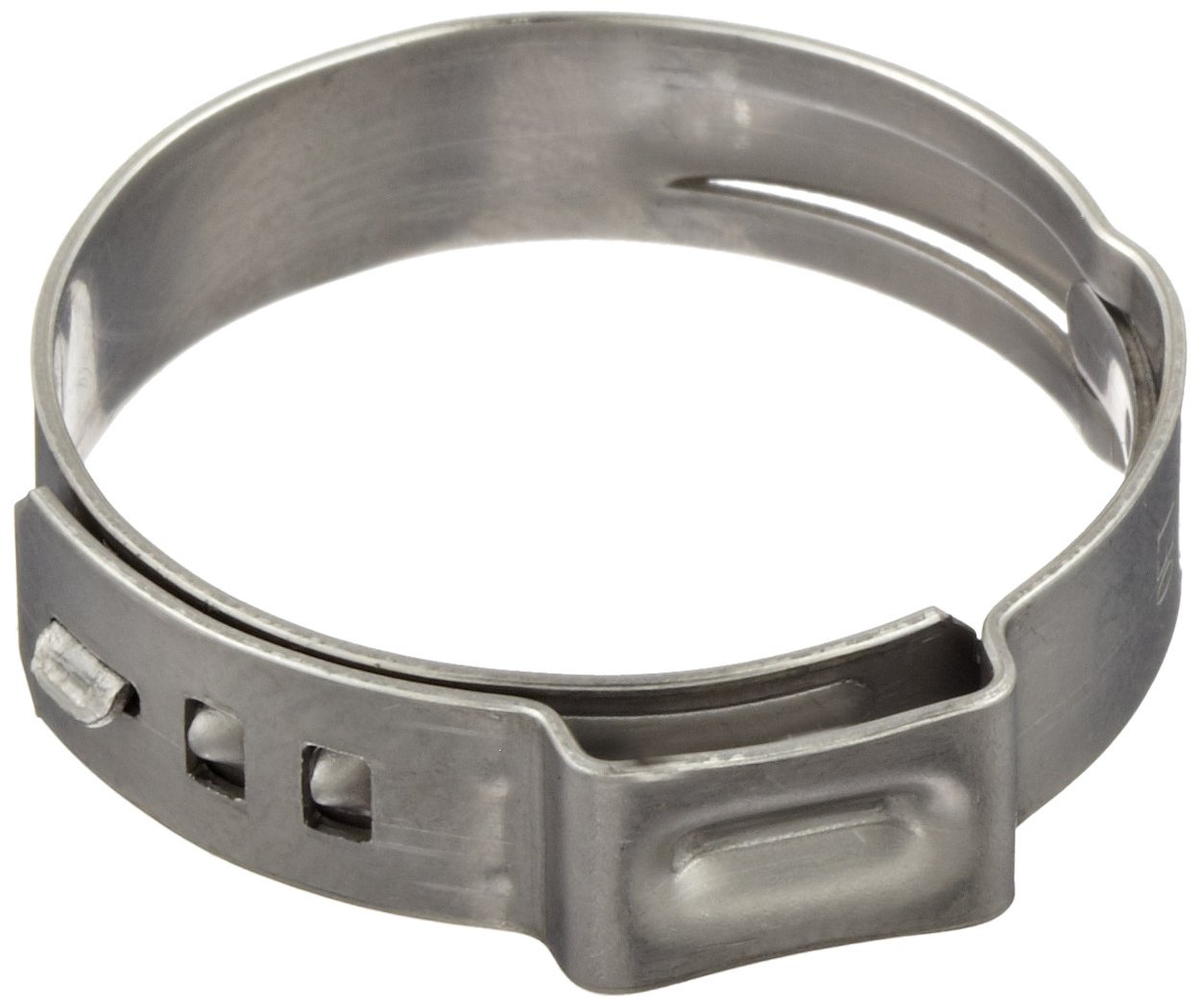 115Pcs 304 Stainless Steel Single Ear Hose Clamps+60pcs Cable