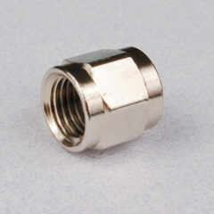 Chrome-Plated 1/4" Flare Swivel Nut