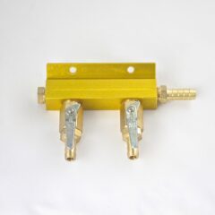 2-way CO2 Air Manifold Distributor