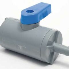 Plastic Ball Valve 1/4 " Barb x 1/4" Barb