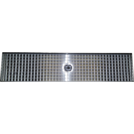 Stainless Steel 24x5 Drip Tray with Drain