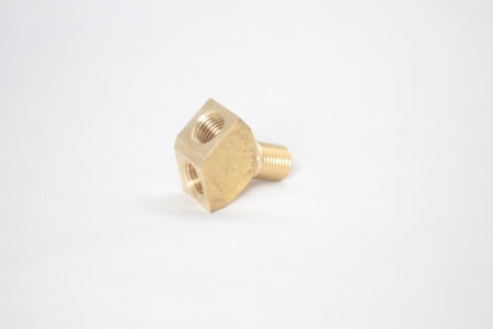 Brass CO2 Regulator Y Splitter