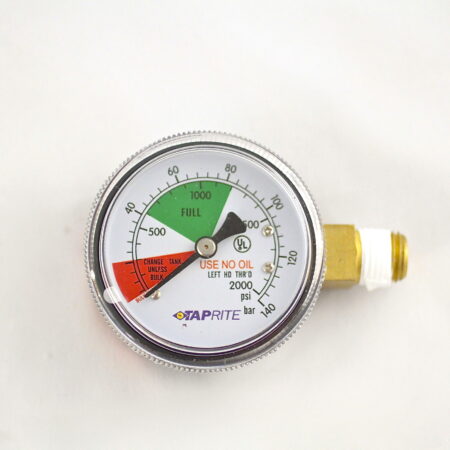 Replacement 0-2000lb High Pressure Tank Gauge