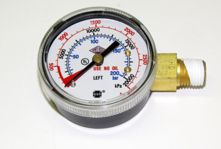 Replacement 0-3000lb High Pressure Tank Gauge