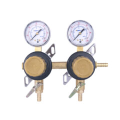 2 Product Secondary CO2 Regulator Panel with Check